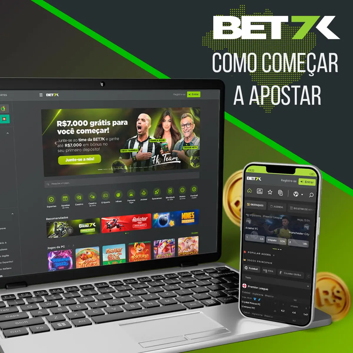 Instruções sobre como começar a apostar no BR4BET